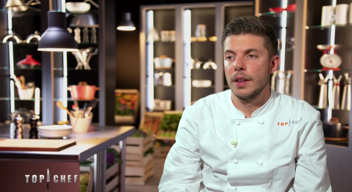 TopChefOOC's tweet photo. "Avec Charline on est vraiment une équipe maintenant, il n'y a pas d'histoire de leader, je fais la cuisine elle gère le reste et ça se passe hyper bien" #TopChef https://t.co/DCTFdSIJCm
