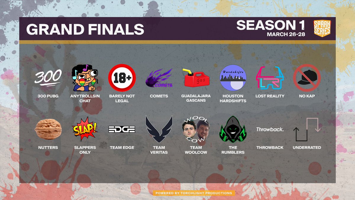 PUBG Spark Series tweet media