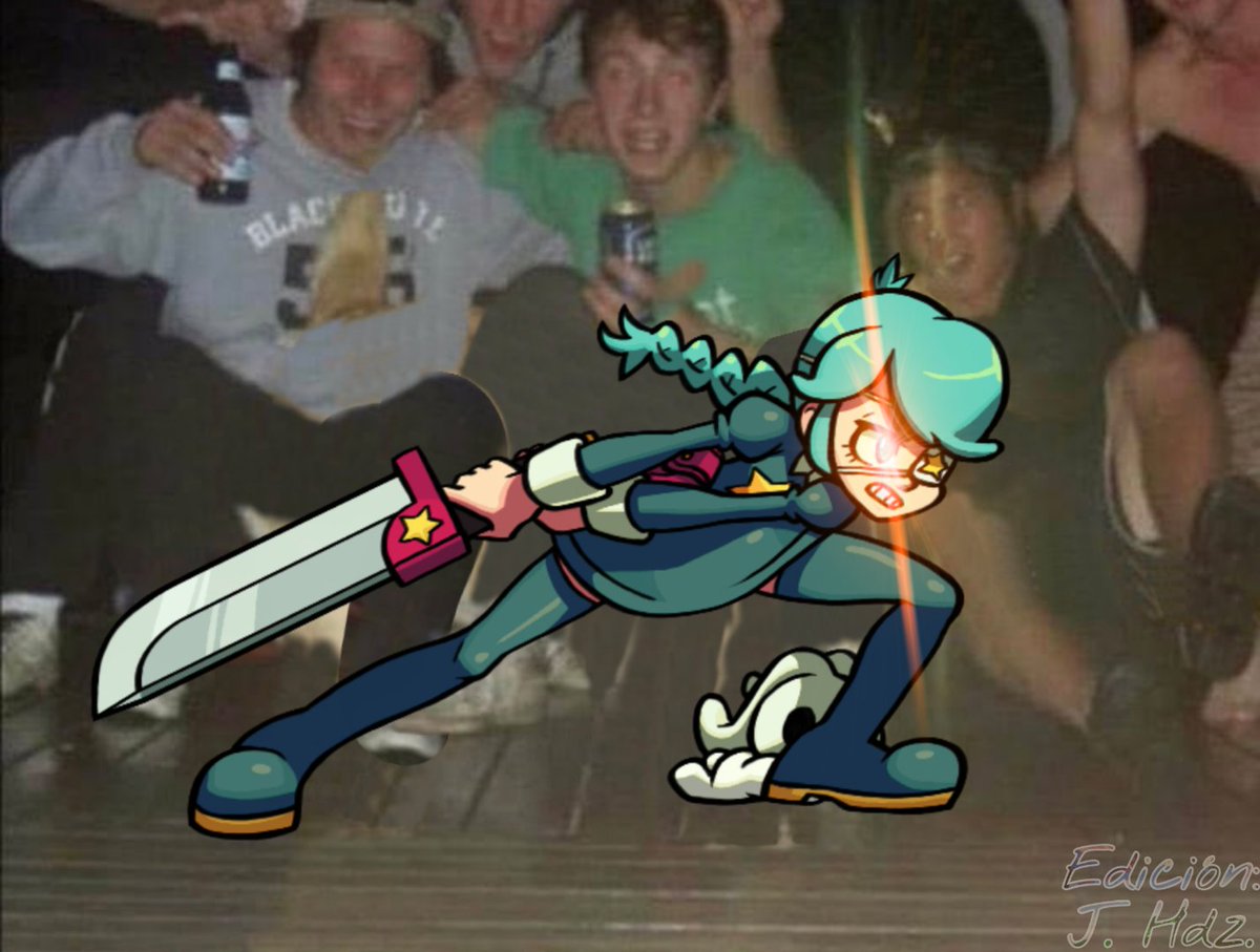 JackyH_edits's tweet photo. Fiercer than she looks
bravest in all the cosmos 
Is ANNIE

✨New meme

#Skullgirls #skullgirlsmemes #WhensAnnie https://t.co/Sk57lxkx8f