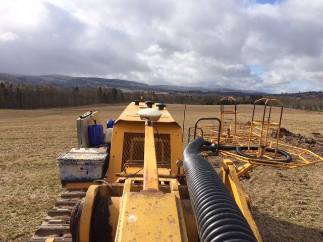 MeiklemStuart's tweet photo. Cloudy over the Ochil hills today #landdrainage#trimblegps https://t.co/2uoS3tRQdh