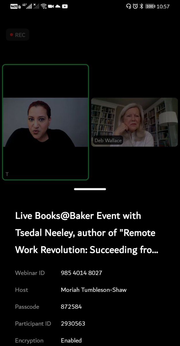 ShobaAj's tweet image. It shows that higher output from #remoteworkers but they typically spend a lot more time at work than in-office colleagues. What role will psychological safety play in #RemoteWorldRevolution? Insightful webinar by @tsedal. Looking forward to your book. #WorkplaceTransformations