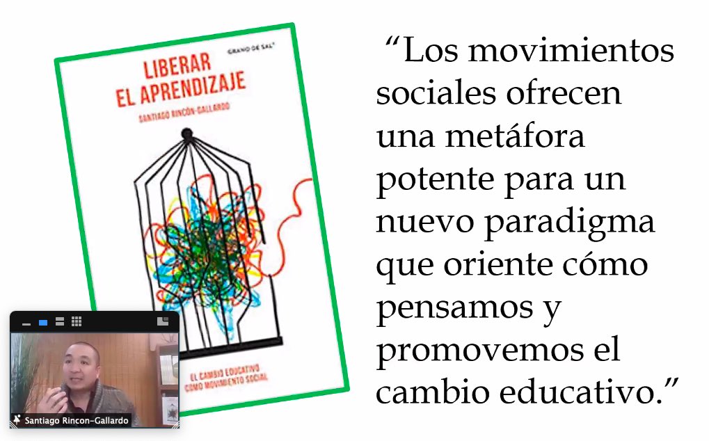 Como siempre un gusto reflexionar junto al gran <a href="/SRinconGallardo/">SantiagoRG</a> las ideas que nos pueden ayudar a cambiar el mundo!