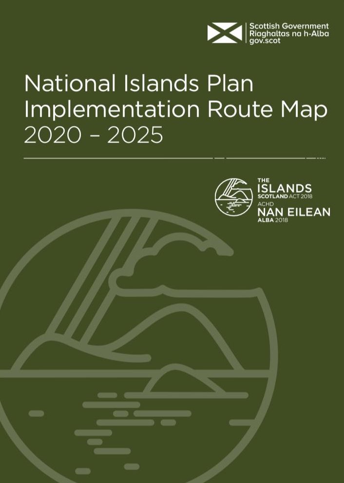 IslandsTeamSG's tweet photo. The National Islands Plan Implementation Route Map sets out how the Scottish Government will continue to contribute to improvements across Scotland’s islands. #islandsplan https://t.co/KOxpymL5lw https://t.co/2ZH1cZ1XAT