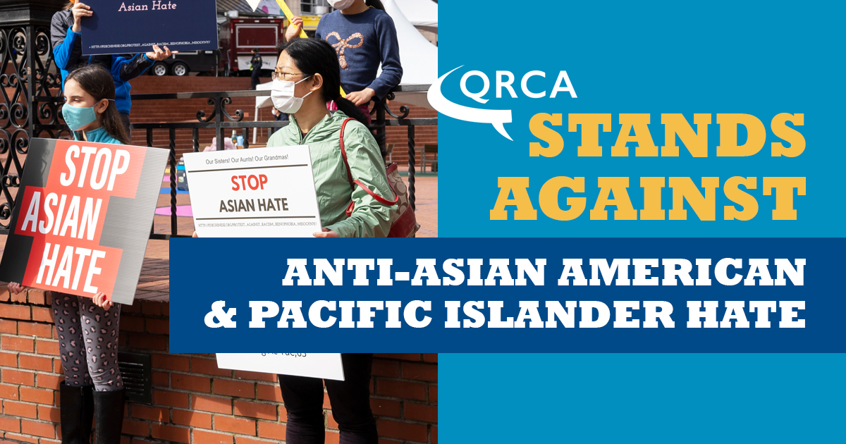 We urge our members, fellow associations, and research professionals to join us in calling for an end to anti-Asian American and Pacific Islander hatred and violence.

Read the full statement here: qrca.org/page/stop-asia… 

#StopAsianHate  #StopAAPIHate