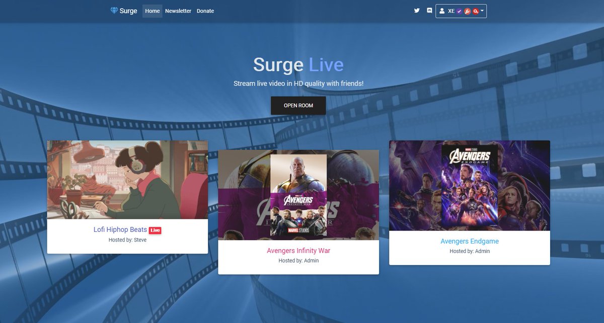 SurgeSync's tweet photo. We're prototyping new designs for our home page! We have also started development on a Surge Windows Application and an iOS and Android to follow suite📱 https://t.co/IEfC7RaNto