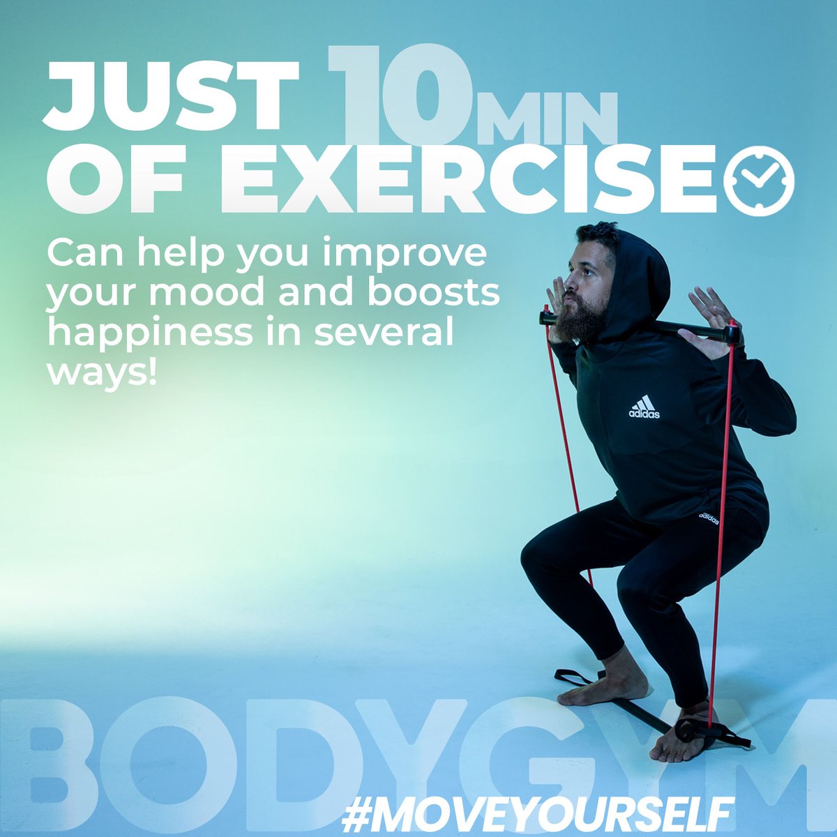 TheBodyGym's tweet photo. Exercise comes with numerous health benefits that can lead to a happier and healthier life, and it can benefit areas such as longevity, nutrition, emotions, and self-esteem, all of which influence your overall happiness in a variety of ways? ❤️🔥

#bodygymfitness #moveyourself https://t.co/n7JwTjHJGB
