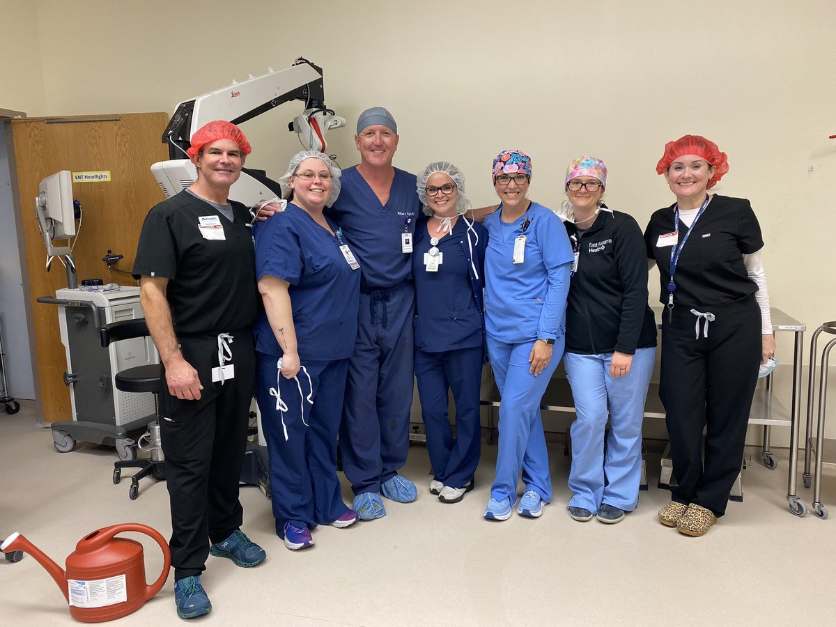 WilliamRBlythe's tweet photo. One OR. One OR Team. One surgeon. 4 Inspire surgeries sequentially and home before the local news! #teamwork #Inspire #sleepapnea #ENTLife https://t.co/hHyNq1FFlc