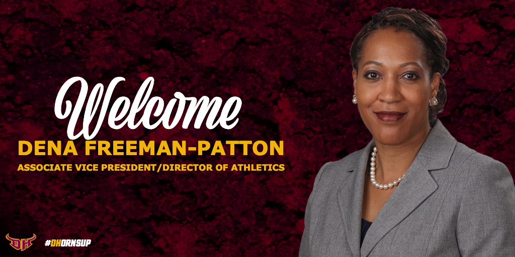 Cal State Dominguez Hills Athletics (@torosathletics) on Twitter photo We would like to welcome Dena Freeman-Patton (@BmoreDFP) as our new Associate VP/Director of Athletics! ๐ค
๐: gotoros.com/news/2021/3/24โฆ
#DHornsUp <a href="/d2cca/">Division II CCA</a> <a href="/NACDA/">NACDA</a> <a href="/goccaa/">CCAA</a> <a href="/NCAADII/">NCAA Division II</a> #CSUDH We would like to welcome Dena Freeman-Patton (@BmoreDFP) as our new Associate VP/Director of Athletics! ๐ค
๐: gotoros.com/news/2021/3/24โฆ
#DHornsUp <a href="/d2cca/">Division II CCA</a> <a href="/NACDA/">NACDA</a> <a href="/goccaa/">CCAA</a> <a href="/NCAADII/">NCAA Division II</a> #CSUDH