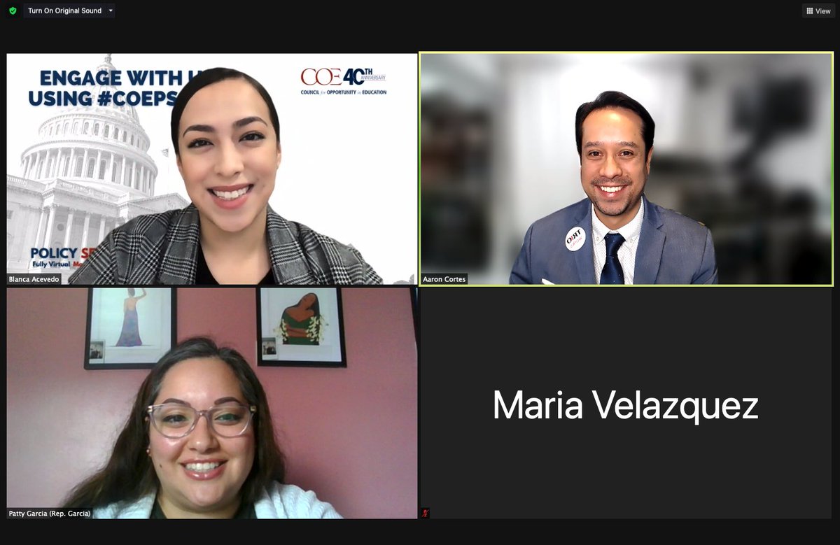 Aaron_Cortes's tweet photo. ADVOCACY for #FirstGen across the US with #TRIOnation on the impact of #TRIOworks with @ChuyForCongress
#COEPS2021
@Illinois_TRIO @EdOpAssoc https://t.co/RV2BqPs6D8