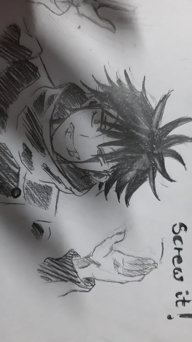 lezahrt's tweet photo. Feral Megumi because any character I draw ends up looking Feral anyways https://t.co/HBj0ZItgli