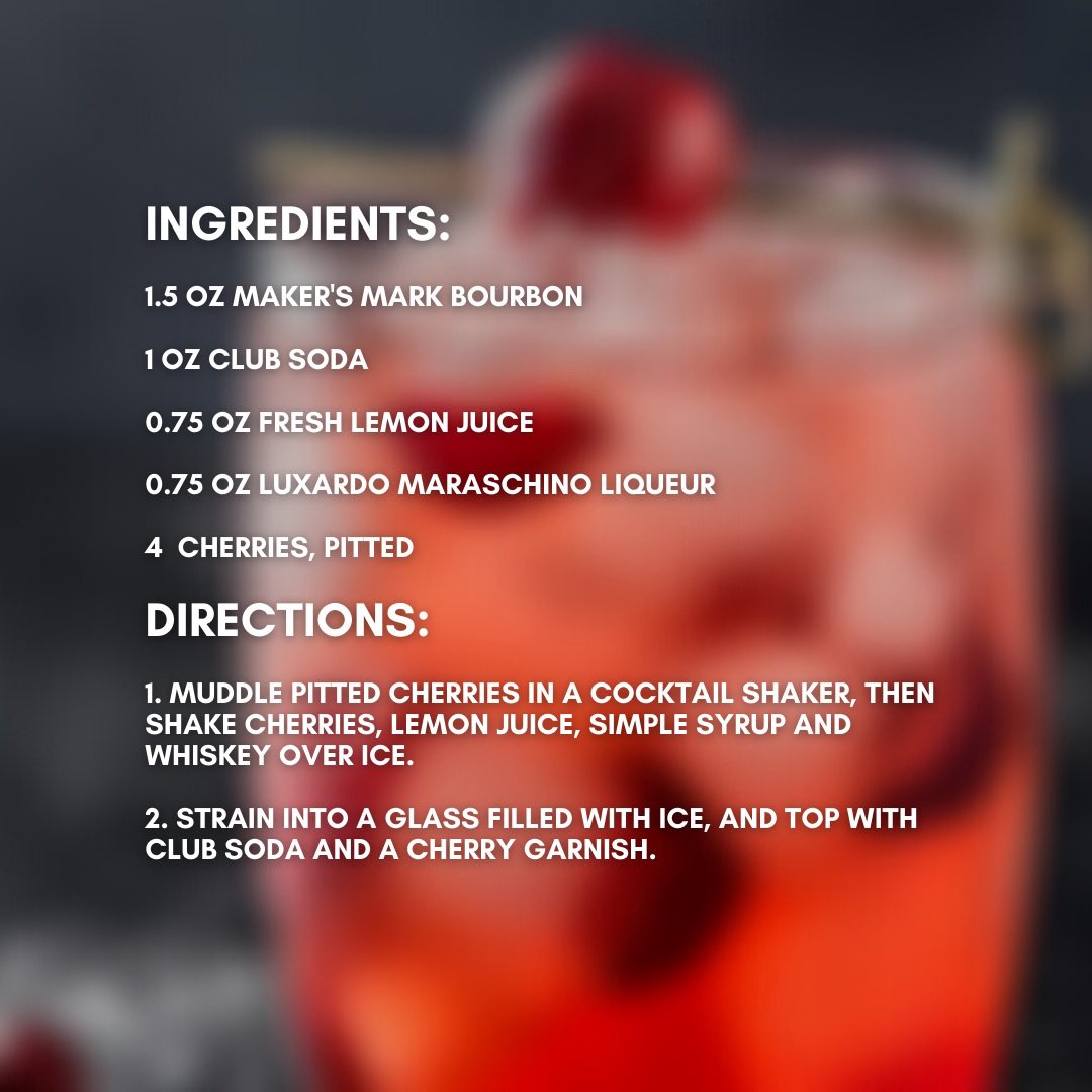 Spring is HERE and it's time to get into our #POURoftheweek!

This week’s POUR is a springtime cocktail that is guaranteed to have you ready for cherry blossom season! 

Check out the recipe for the Cherry Blossom, the perfect drink to get you ready for spring!