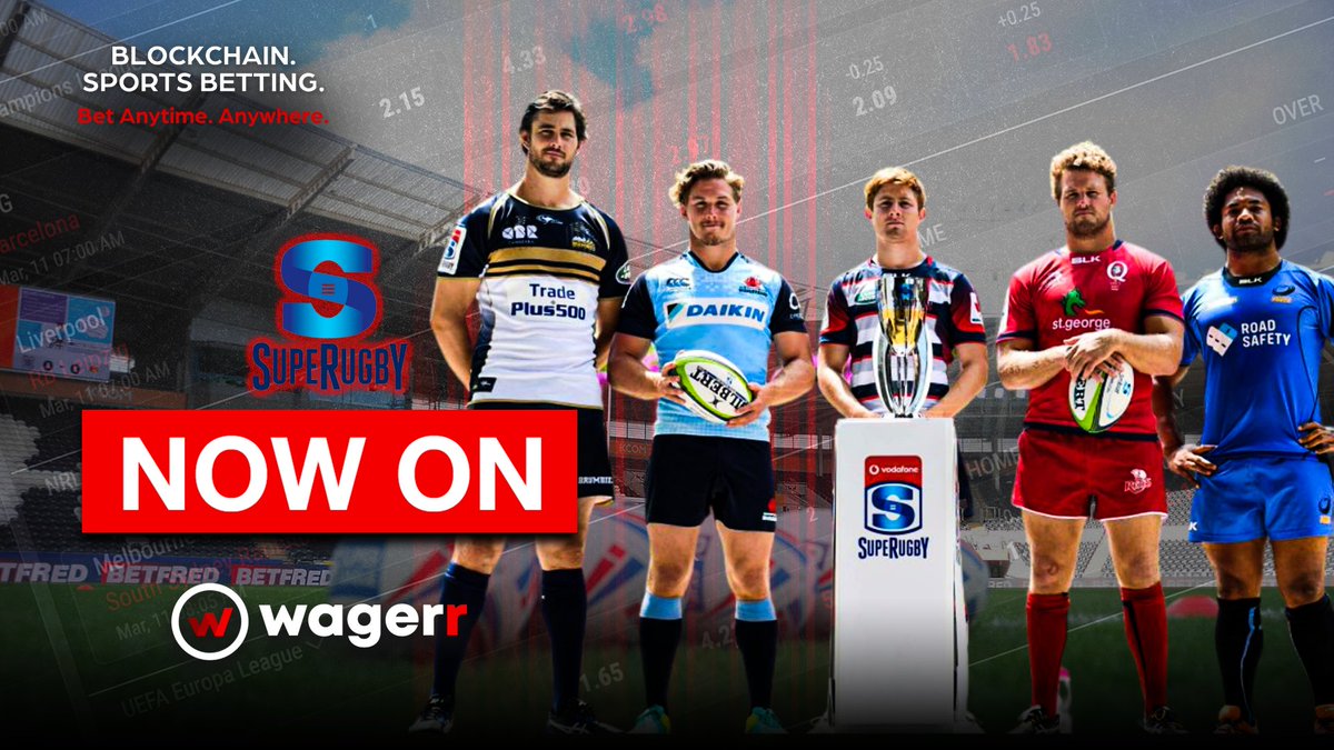 wagerrx's tweet photo. Who has placed a few bets on the #SuperRugbyAU? https://t.co/Ir5prxku5h