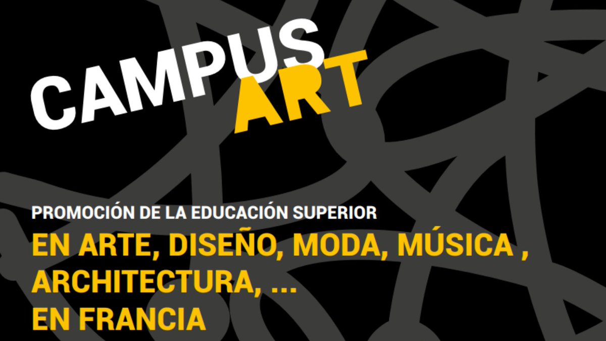 ¿Querés estudiar arte, diseño, moda, cine, música, arquitectura o mucho más en Francia? Existe un sitio dedicado a estas carreras campusart.org !

Tenés hasta el 30 de abril para elegir tu carrera e inscribirte en el sistema simplificado toucan.campusfrance.org/#/candidature/…