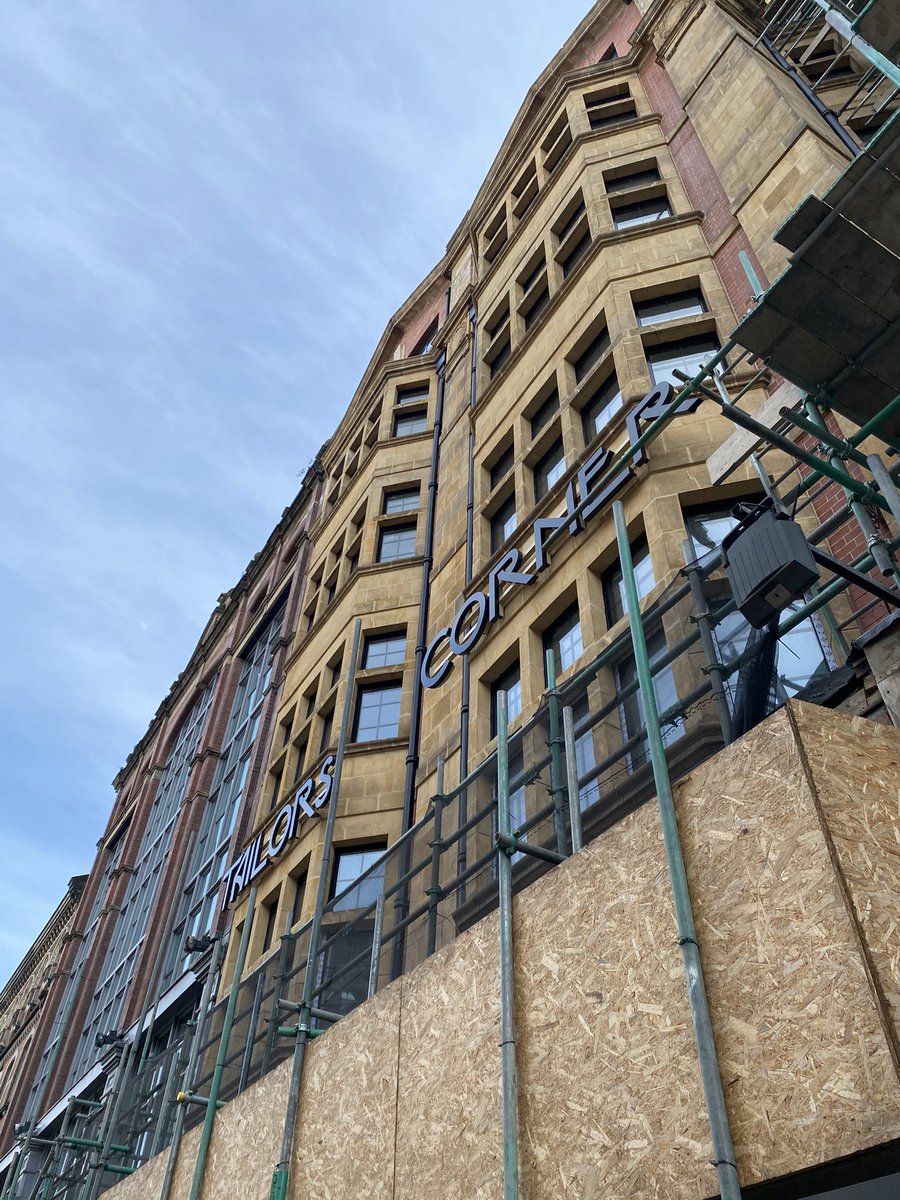 Site visit this week to see the progress <a href="/TailorsCnr/">Tailors Corner</a> Very exciting to see it all coming together for its launch this year.
