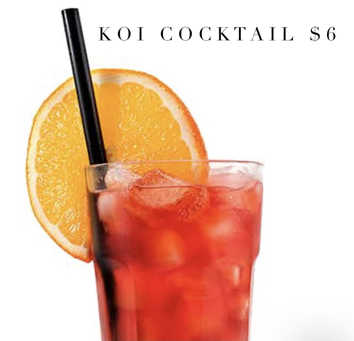 WCSHotels's tweet photo. It's National Cocktail Day, so we have crafted up a special cocktail for the occasion! Come by Woolley's Grill &amp; Lounge tonight from 4pm-10pm to try the Koi Cocktail, inspired by the colors of our beautiful koi &amp; the tropical feel of our atrium. Try to have just one, we dare you! https://t.co/L8xhvgmXGH