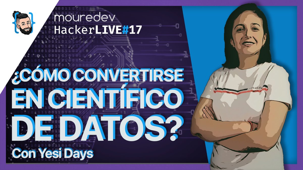 MoureDev's tweet photo. ¡Ya está la entrevista a @silvercorp en YouTube!

No hay palabras para describir todo lo que aprendimos sobre Ciencia de Datos de la mano de Yesi. Ruta de aprendizaje, consejos, ideas, referentes... 

Mil gracias 🙌🏼

▶️ https://t.co/qVmew8jL6p

¿Me ayudas a compartirlo con un RT? https://t.co/9Jw3aw5IVX