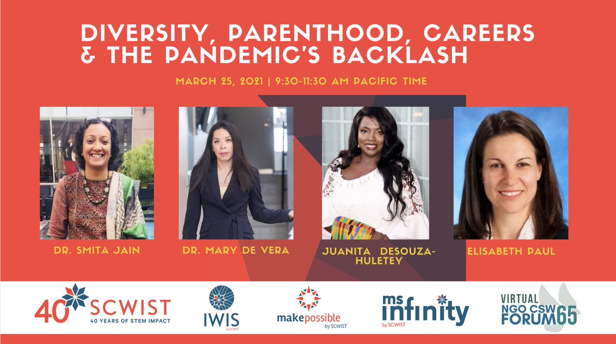 ✅How can organizations support #WomenInSTEM who choose to be mothers? ✅How do we eliminate #motherhoodpenalty? ✅What systems are currently in place in Canada & India that positively impact #MothersInSTEM? @mothersinsci @IWS_Network @KhristineCarino scwist_k.eventbrite.ca