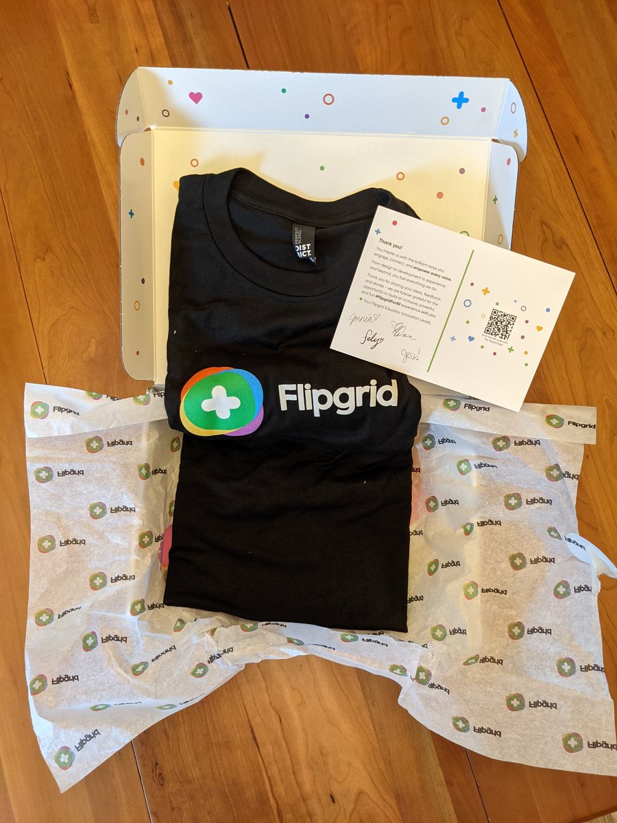 mathewade77's tweet image. Got some swag in the mail today.
Thanks to @jmattmiller and @Flipgrid #DitchSummit #DitchThatTextbook