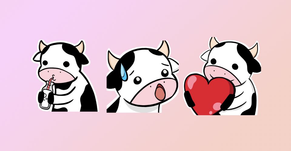 giannatheartist's tweet photo. the holy trinity 🐄 https://t.co/piixeMPPXb