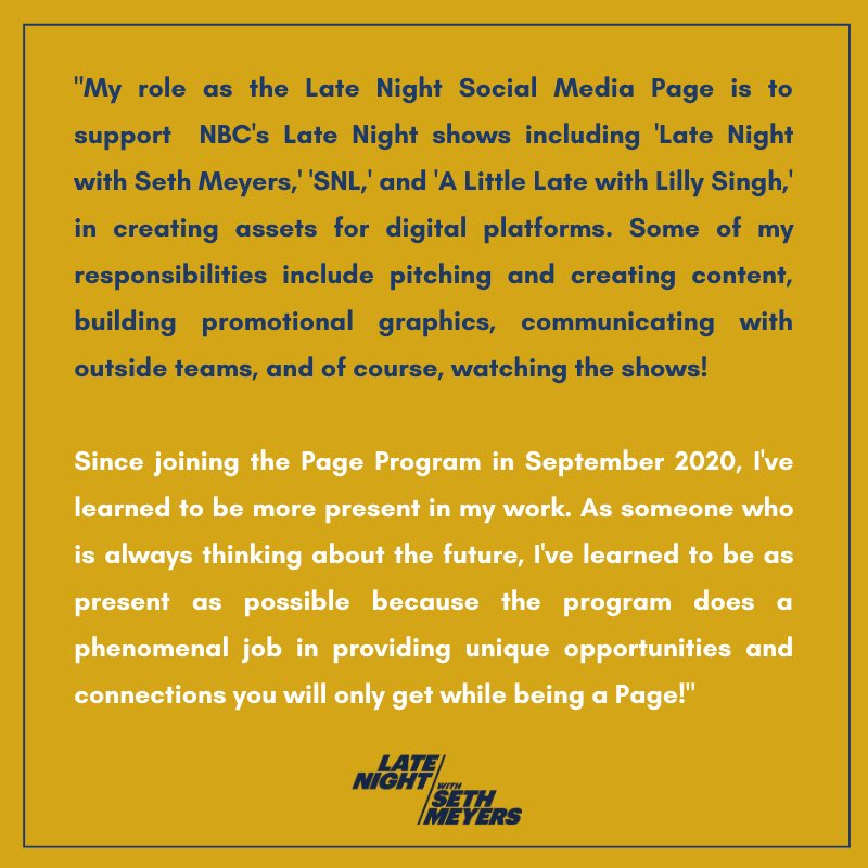 NBCU Page Program tweet media