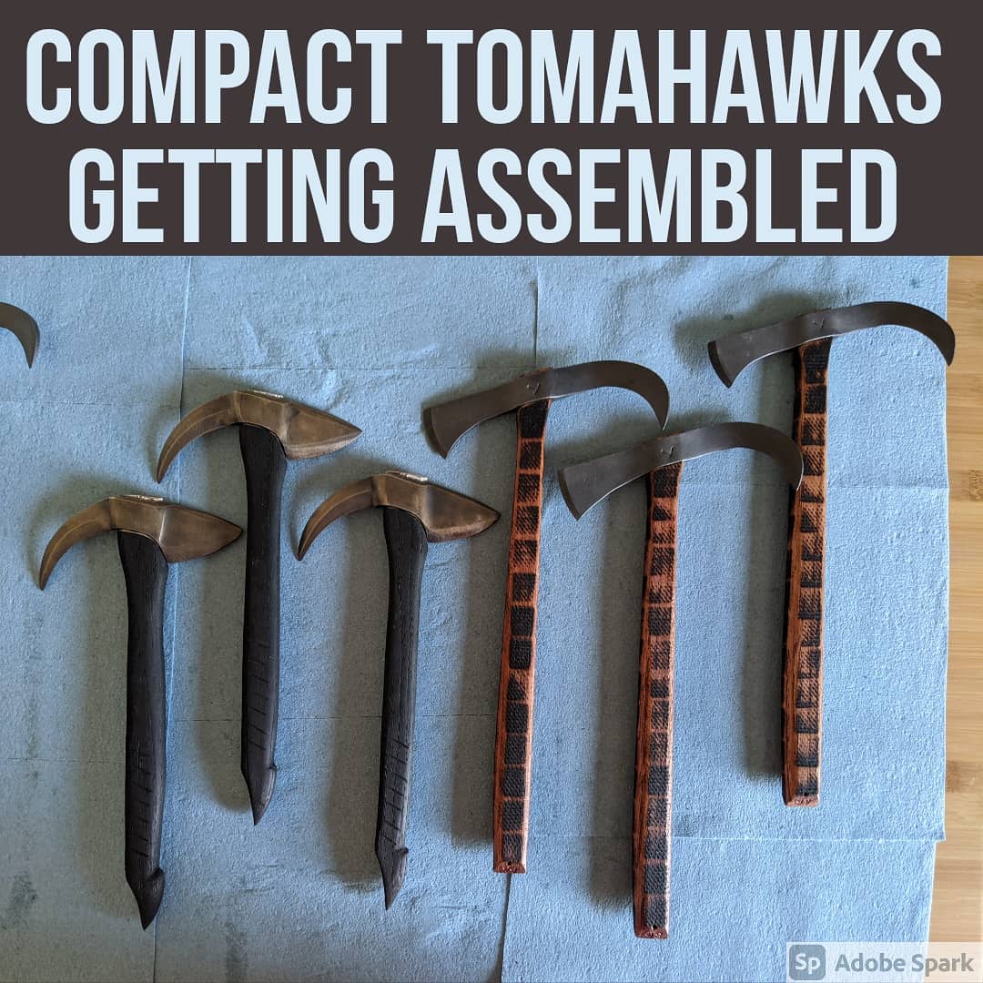 WingardWearable's tweet photo. Big order delivered locally last night to a great group of guys. It's rare to personally deliver a product but always a fun experience, and excellent to get to meet good solid people in the area.
#compact #edccarry #axes #tomahawks
#empress #backripper #buylocal https://t.co/M2y9BbVuRY
