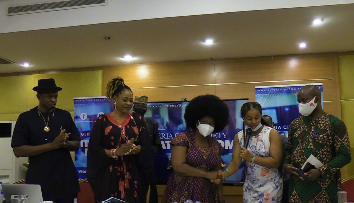ConcernedNIG's tweet photo. We congratulate Ene Obi  @ene_obi, Country Director of @ActionAidNG  on her emergence as the newly elected Convener of @SituationRoomNg. We wish you all the best on this new assignment.✊ https://t.co/hl9PVIYYHn