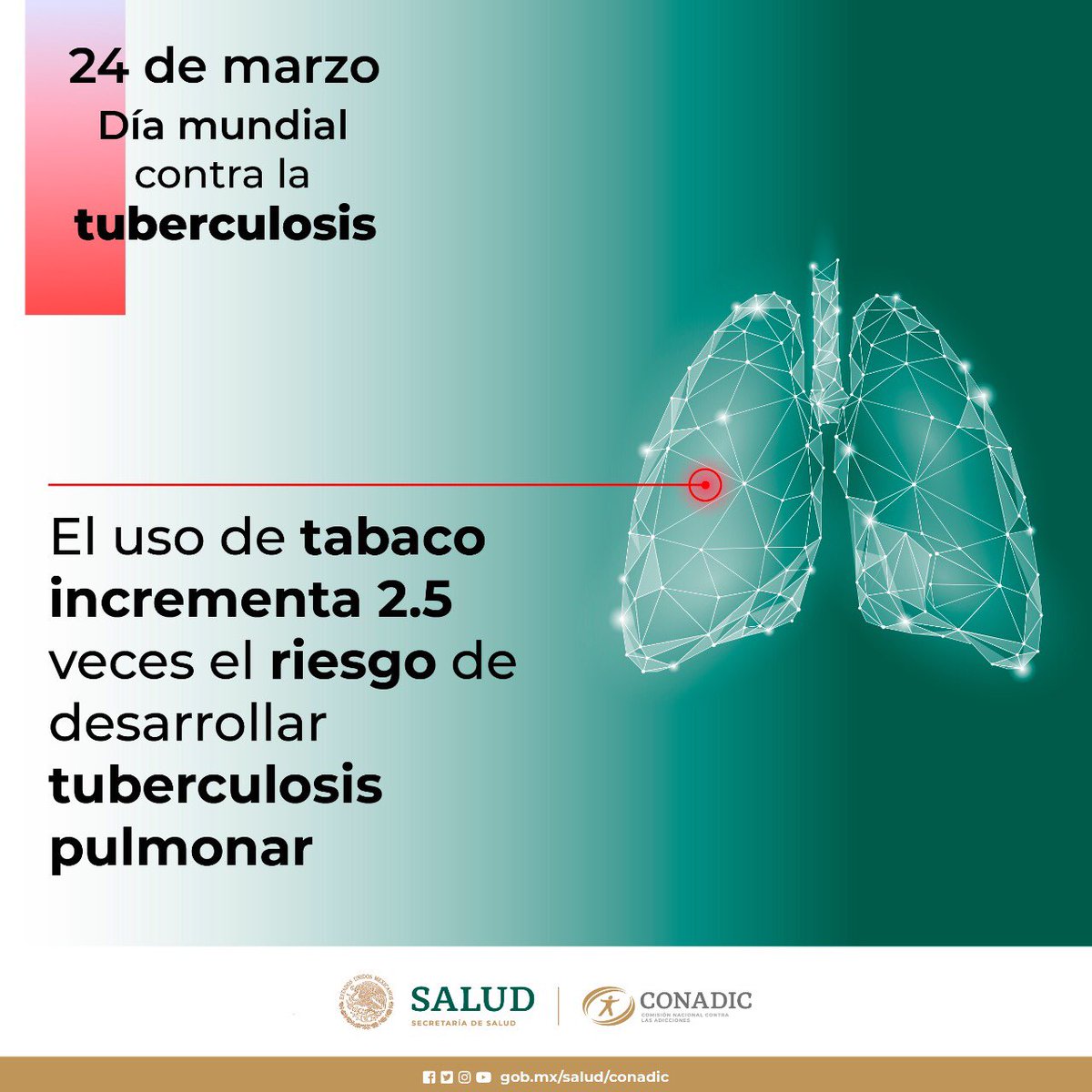 capa_II's tweet image. Hoy 24 de marzo se conmemora el #DiaMundialcontralaTuberculosis