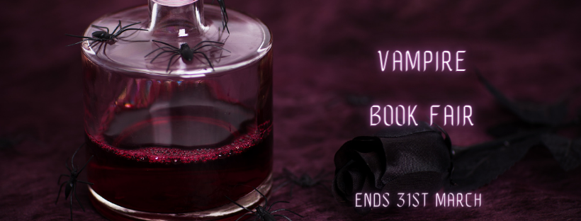 Betsy_Flak's tweet photo. Last chance to fill up your e-reader with all the vampire books at the Vampire Book Fair on BookFunnel! https://t.co/snIuyJFd1R https://t.co/IUhCOWrYHG