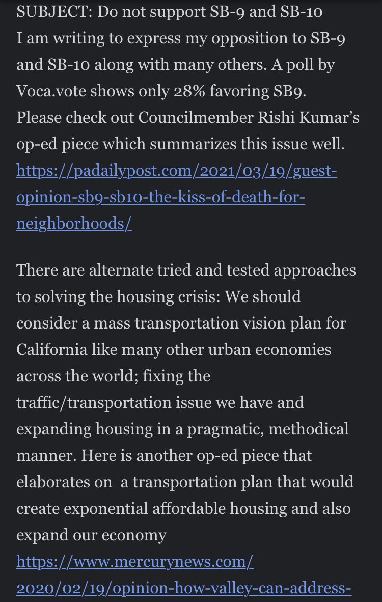 LGS4all's tweet photo. Rishi asked me to send two of his op eds to my reps opposing SB 9 &amp; 10 and all I have to say is...no❤️ https://t.co/1ED9AzwW3k