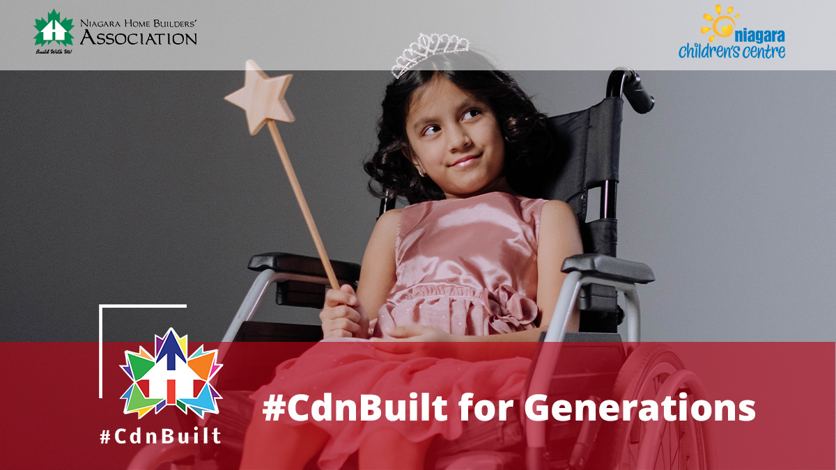 CHBANational's tweet photo. #CdnBuilt: @NiagHomeBuildAs is giving back to their community through a partnership with @niagarachildctr in support of their “Help Kids Shine” ☀️ campaign to ensure children & families continue to receive the support & therapy they require. Learn more: https://t.co/gRBJZ8t2WV https://t.co/iiFmnmYO7B