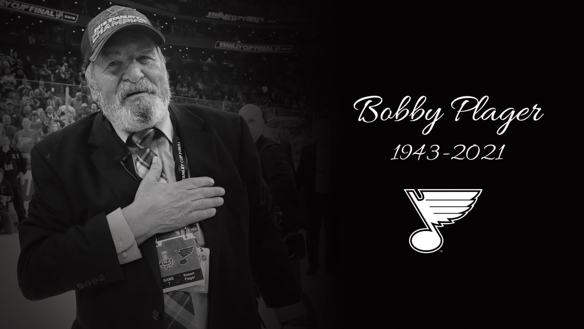 Our hearts are broken after learning of the passing of Bobby Plager. It is unimaginable to imagine the St. Louis Blues without Bobby. stlblues.me/3rllb0f #stlblues