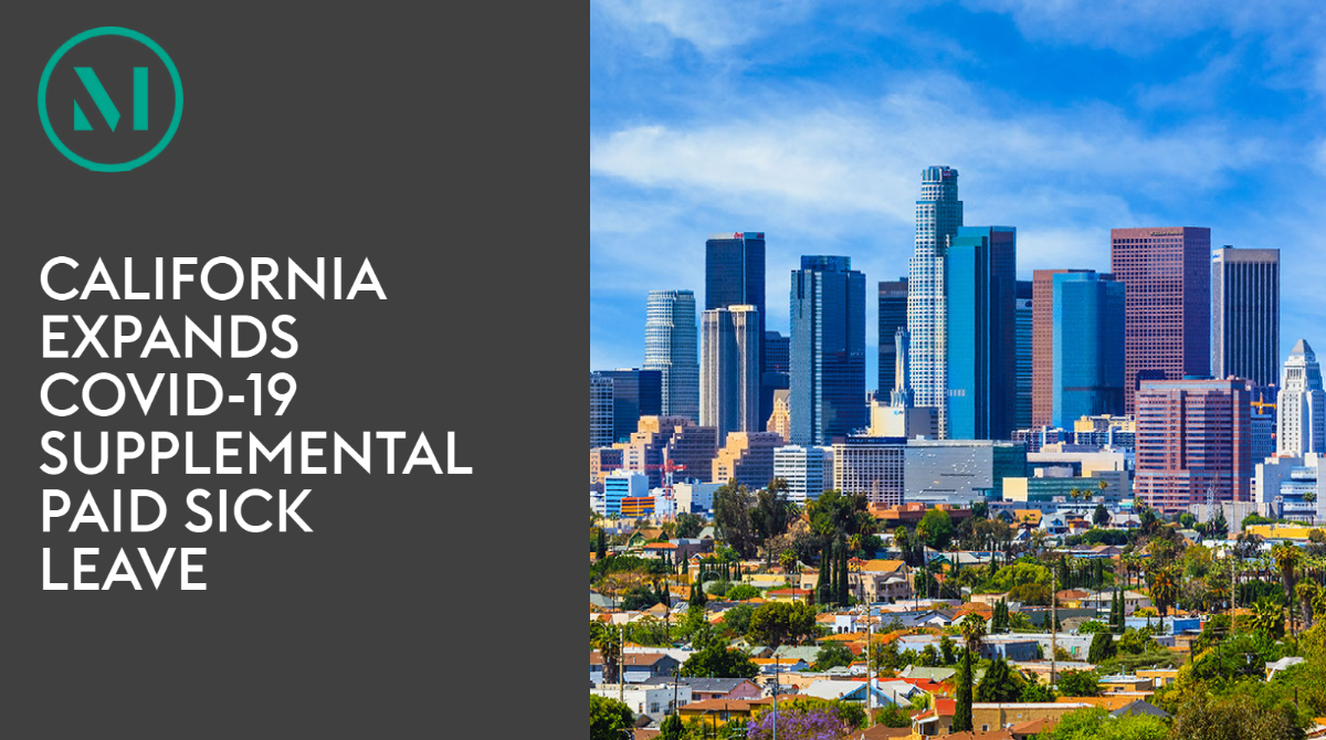 McDermottLaw's tweet photo. California #employers are now required to provide #CSPSL in addition to any other sick or paid leave offered. Learn more about the latest legislation here: https://t.co/eyhiEFNhu1
#SB95 #COVID19 https://t.co/KCpmJIey8x