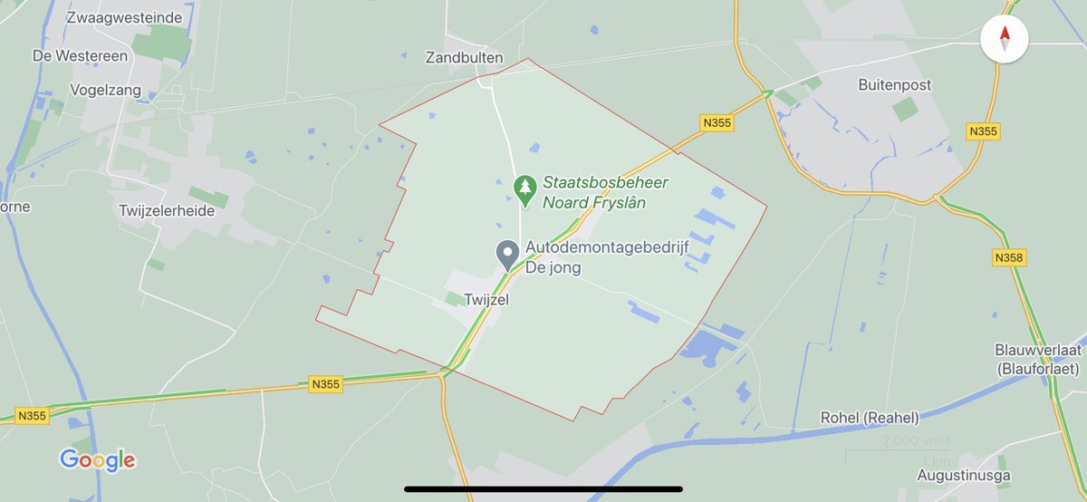 Melding grote brand Wedzebuorren Twijzel