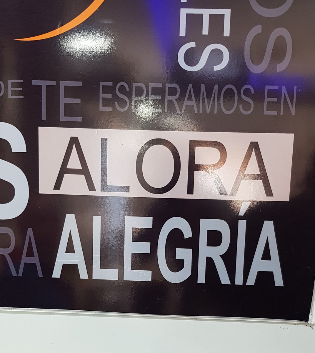 AloraValledeSol's tweet photo. #Álora 

ALEGRÍA...te esperamos en ÁLORA. 

#ÁloraValledelSol #municipioturístico #alora #ValledelSol #TeEsperamos #visitsalora #visitaalora #disfrutaÁlora #TeEsperamosenÁlora https://t.co/TzwHX8OD9o