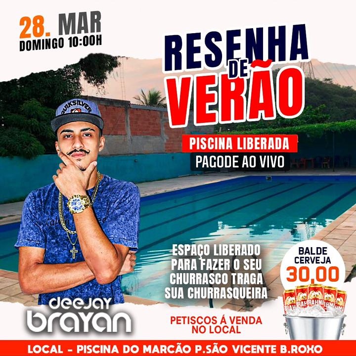djbrayanOFC's tweet photo. Sol + piscina + cerveja gelada + pagode Ao Vivo😱
Quer mais oque????? https://t.co/RIeUpZ48Q5