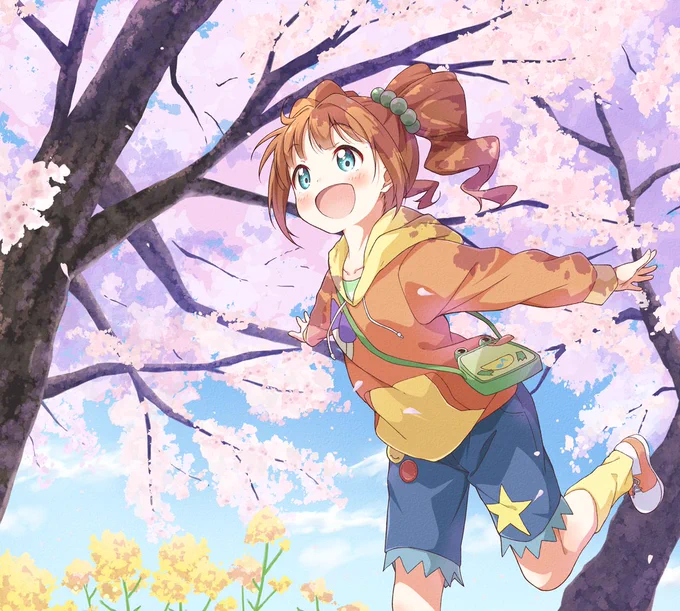 開花宣言ζ*'ヮ')ζ
#高槻やよい誕生祭2021 