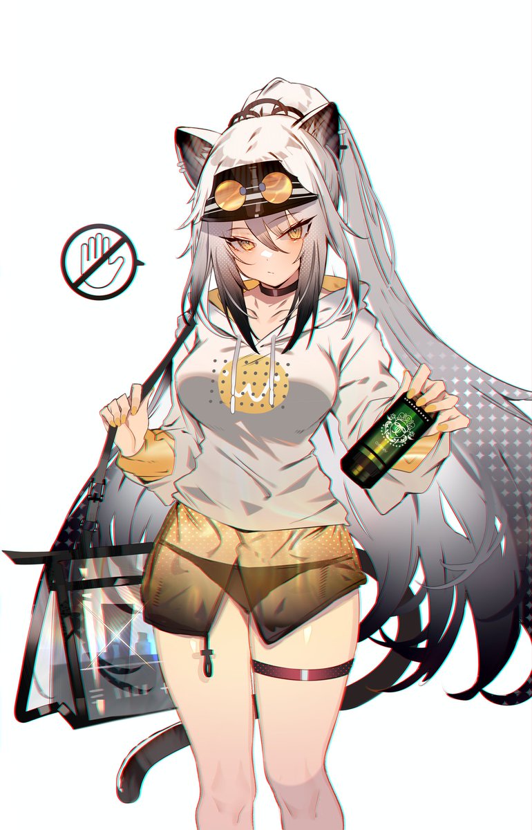 シュヴァルツ(アークナイツ) 「Schwarz  #アークナイツ 」|忘画のイラスト
