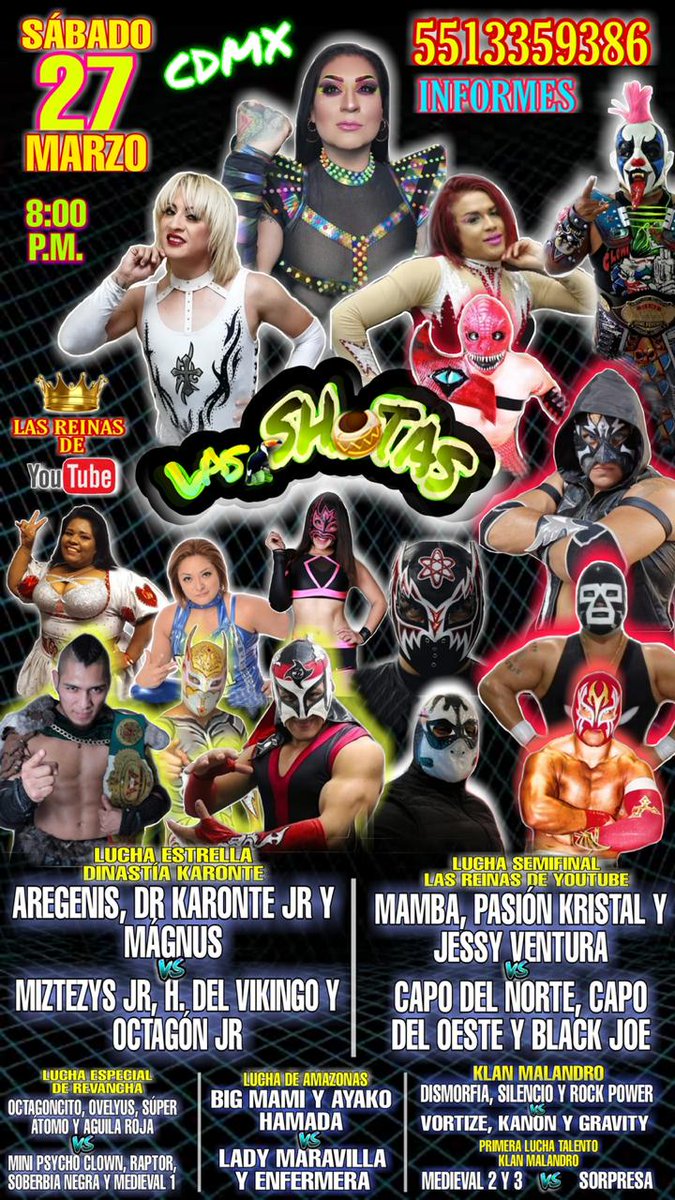 DrKaronteJr's tweet photo. Se aproxima la fecha para este gran evento malandros.
Así q kaiganle a divertirse un rato.
#LKKM #TeamKaronte #KlanMalandro #ElKlanDirectoHastaArriba #ArribaTepito
@argeniskaronte https://t.co/zkbHA2If6w