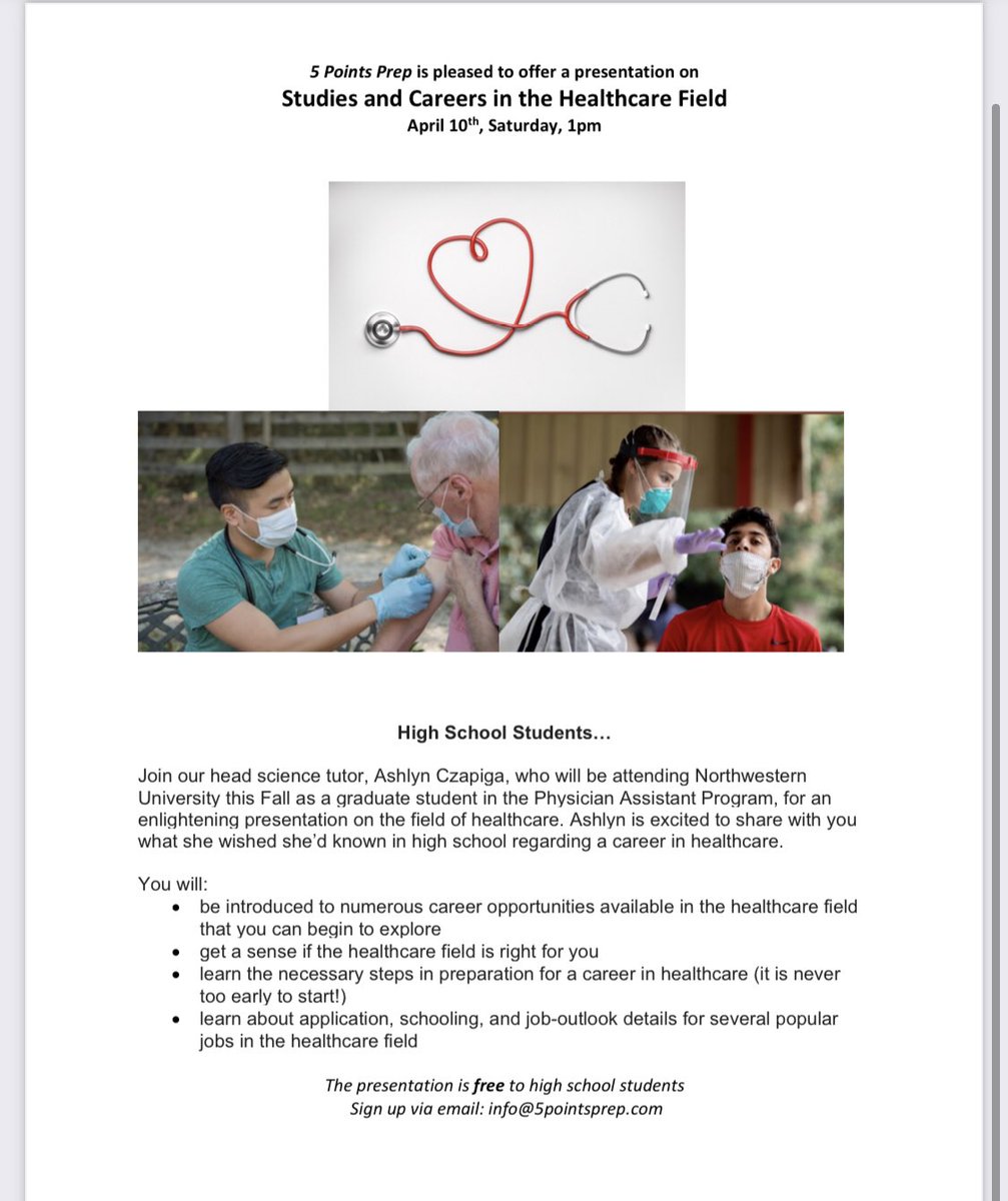NOHSCounseling's tweet photo. Interested in the Healthcare field?Check out this great event!! https://t.co/yrRkgMlxoU