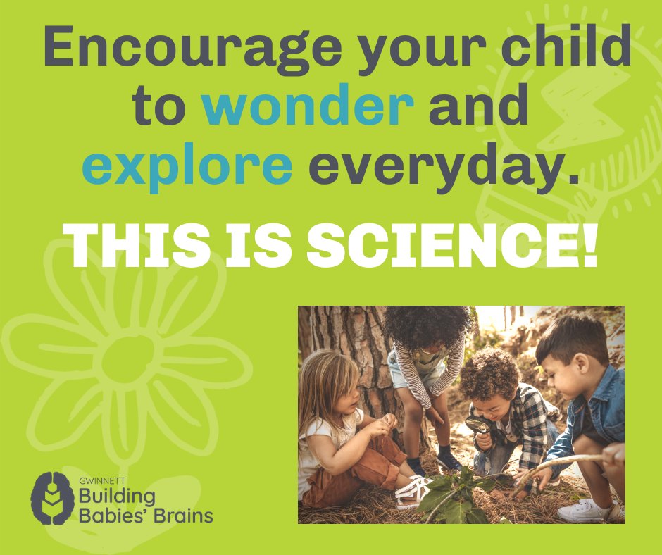 B3_Gwinnett's tweet photo. To learn more about "Doing Science Everyday", click on the link below. #GPB #PBSKids #BuildingBabiesBrains #Gwinnett #EarlyLearning101 #EarlyBrainDevelopment
https://t.co/bCFYdFArZM https://t.co/DyWOjTdA3e