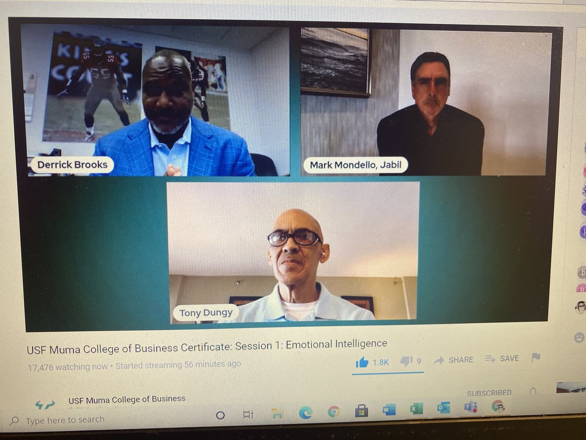 Vickiii_09's tweet photo. Excited to start this Diversity, Equity and Inclusion in the workplace certificate program.  Session 1 is covering emotional intelligence. #USFDEIcert https://t.co/oQURlcHB6e