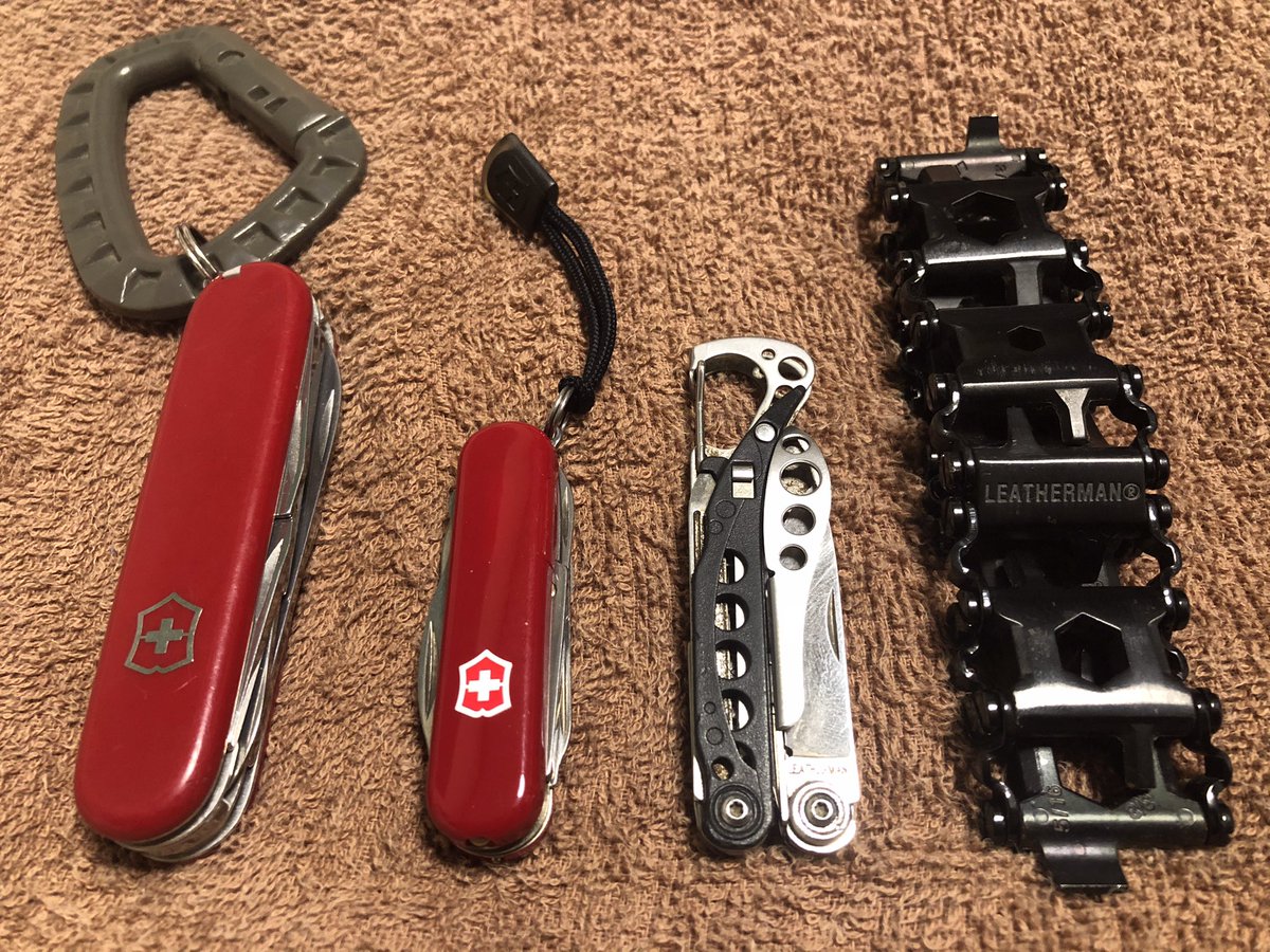 3710MA2's tweet photo. #My #MultiTool
#VICTORINOX #SUPERTHINKER #MIDNIGHTMANAGER
#LEATHERMAN #STYLECS #TREAD https://t.co/bQ0ZEb2jUT