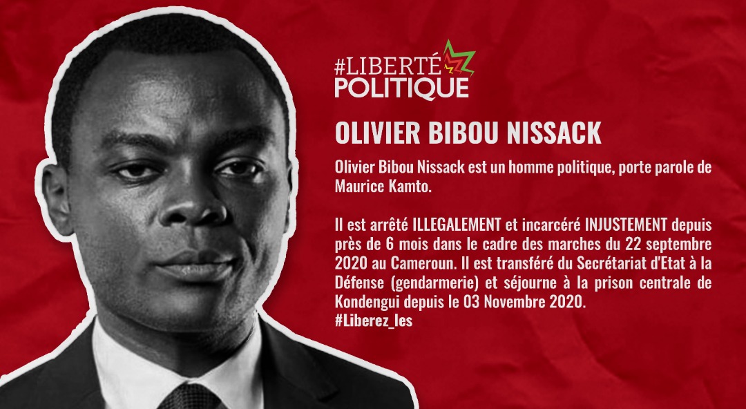 SadrackSah's tweet photo. Free @BibouNissack in the jail of camerounian Dictatorial régime. #@Biyamostgo. https://t.co/VY4X72xbSB