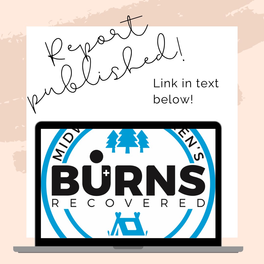 BurnsRecovered's tweet photo. Director of Youth Programs, Madeleine Carson, spent the past year conducting a Needs Assessment for Burns Recovered to determine unmet needs of young burn survivors and how Burns Recovered can meet these needs.  Link here: https://t.co/YT44H7OMhC https://t.co/UDdlPFLTMX