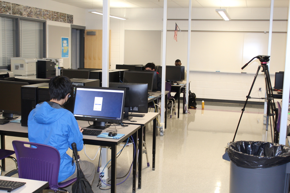 PikesvilleI's tweet photo. PHS IMP4 participating in CTE On-Site as they prepare for their ACA certification exam. You folks crushed it!!! (Socially distanced of course) https://t.co/RIWOwCnspD