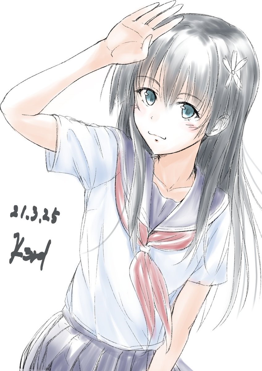 佐天涙子 「これは3/10に間に合わなかった佐天涙子。
供養 」|K3rdのイラスト