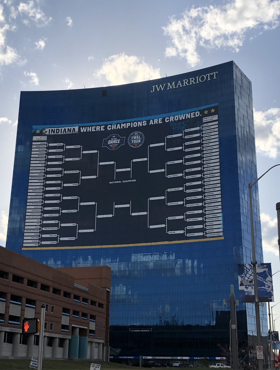 IndyOnTarget's tweet photo. We are keeping Indianapolis safe.  #Sweet16 https://t.co/KMgCMappPg
