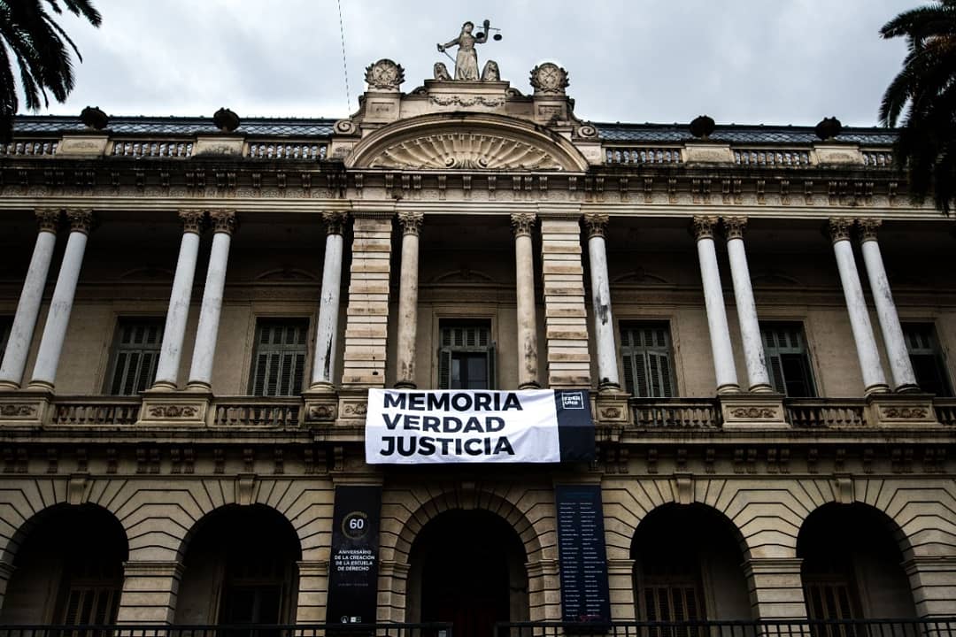 ddhh_y's tweet photo. A 45 años del último y más cruento golpe de estado de la historia argentina volvemos a decir #NuncaMas https://t.co/em3HA0FRys