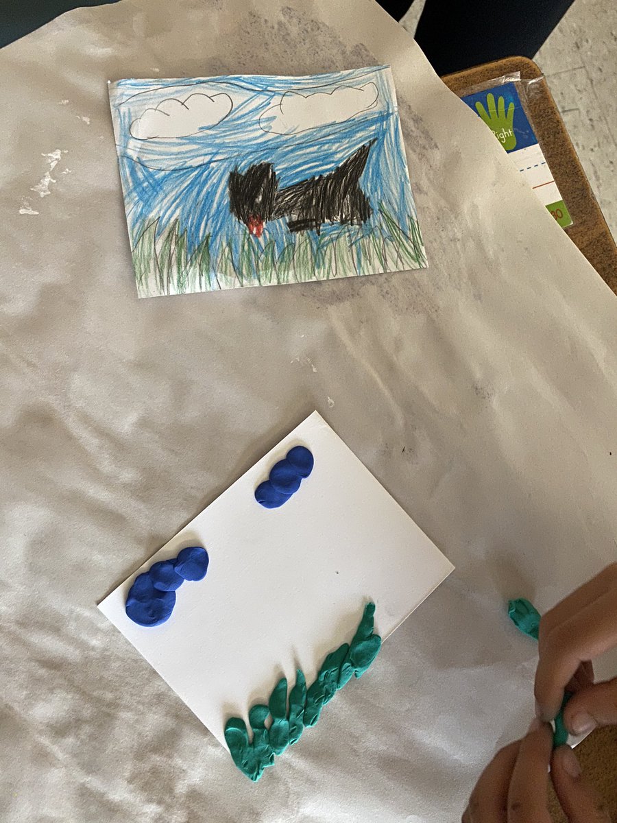 MrsANolson's tweet photo. After a fun #BarbaraReid book study in 1S2, we are ready to start making our own plasticine creations about animal habitats! Stay tuned for the final products! @DixiePSchool https://t.co/U8L7nq5p9I