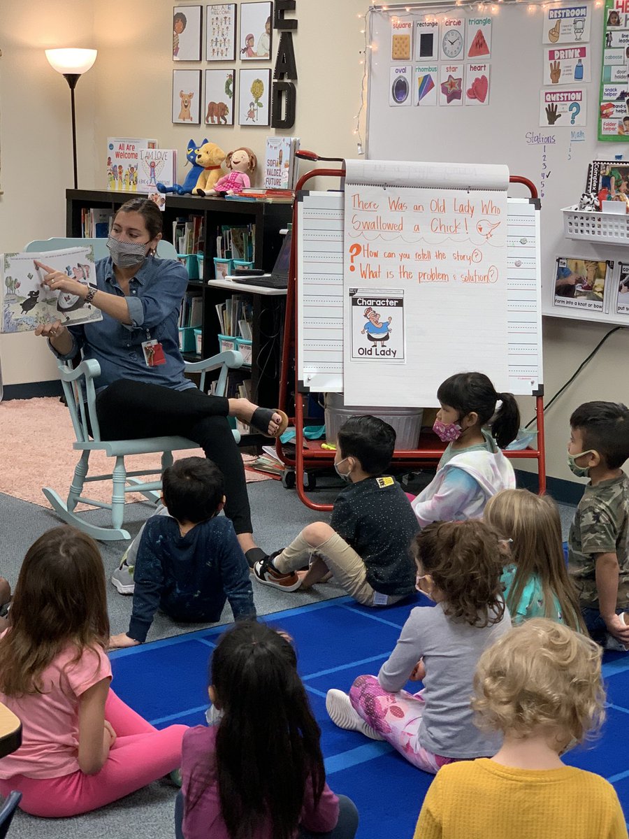 BacaWest's tweet photo. High-Quality PK where students engage in authentic read alouds, explore books, and are given opportunities for hands-on learning! ❤️ @NeyKnights #bisdELS @Danawest75 @RitaC11900705 https://t.co/gywSoK9OfT